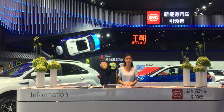 BYD auto show , Shenzhen, China - SEEKWAY TECHNOLOGY LTD.